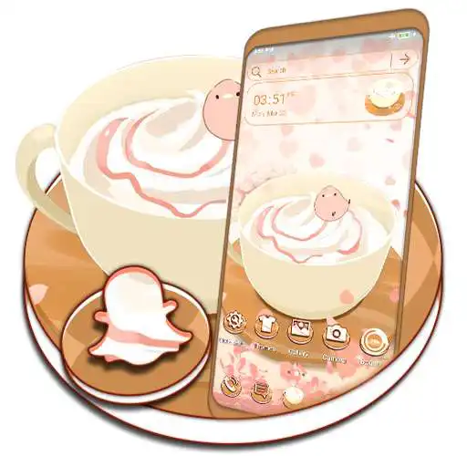 Play Anime Coffee Cup Theme APK Play Anime Coffee Cup Theme APK