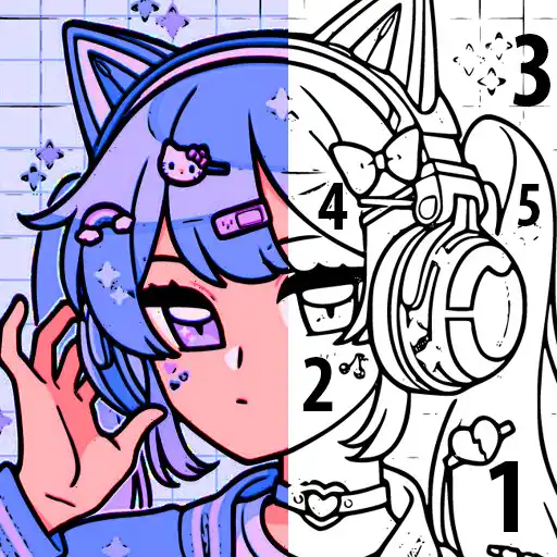 Play Anime Color by Number Paint APK Play Anime Color by Number Paint APK