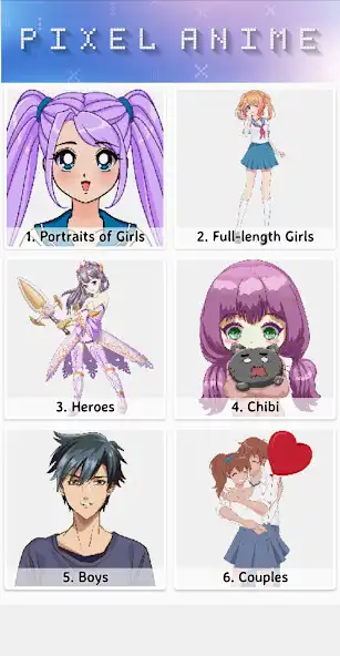 Play Anime Color by Number Pixel  and enjoy Anime Color by Number Pixel with UptoPlay