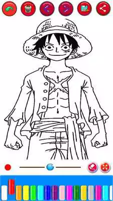 Play Anime Colorign Pages