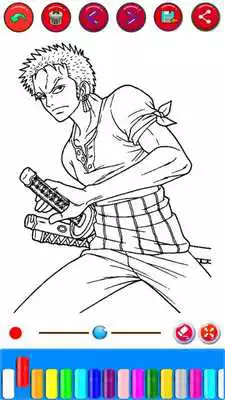 Play Anime Colorign Pages