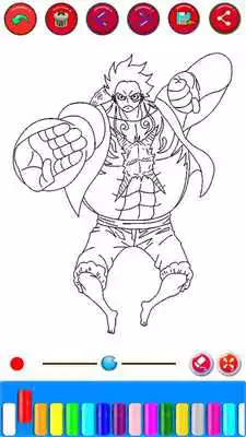 Play Anime Colorign Pages