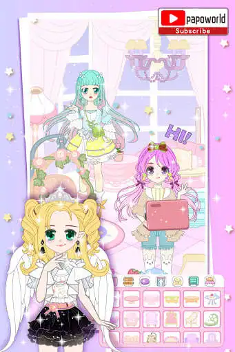 Play Anime Comic Girl as an online game Anime Comic Girl with UptoPlay