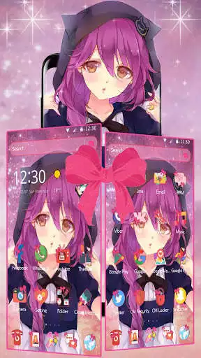 Play Anime Cute Kawaii Girl Theme