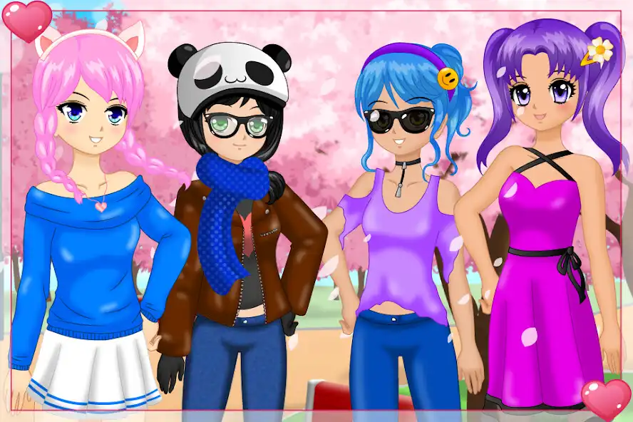 Play Anime Date Dress Up Girls Game  and enjoy Anime Date Dress Up Girls Game with UptoPlay