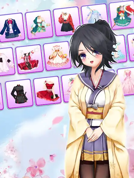 Play Anime Doll Dress up Girl Games as an online game Anime Doll Dress up Girl Games with UptoPlay