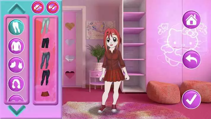 Play Anime Dolls visual novel - Story Game