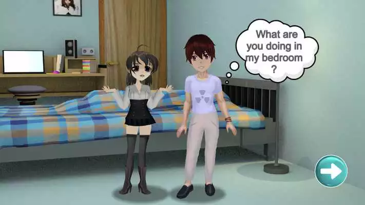 Play Anime Dolls visual novel - Story Game