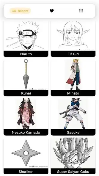 Anime Draw - How To Draw Anime online game with UptoPlay