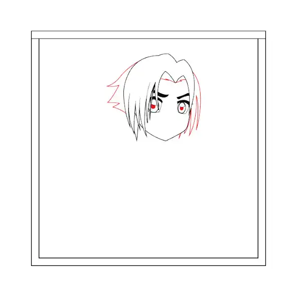 Play Anime Drawing Tutorial Step by as an online game Anime Drawing Tutorial Step by with UptoPlay
