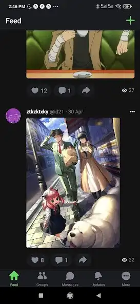 Play Anime.Fans - Social Network  and enjoy Anime.Fans - Social Network with UptoPlay