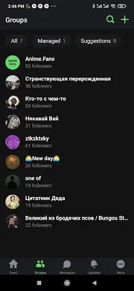 Play Anime.Fans - Social Network as an online game Anime.Fans - Social Network with UptoPlay