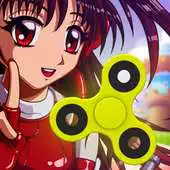 Free play online Anime Fidget Spinner APK