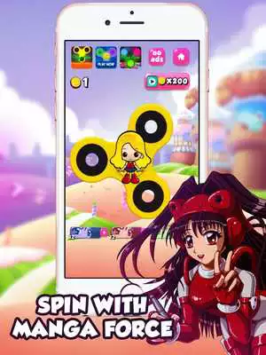 Play Anime Fidget Spinner
