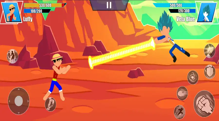 Play Anime figh mugen jump force as an online game Anime figh mugen jump force with UptoPlay