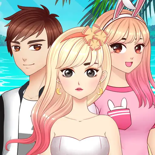Free play online Anime Friends - Cute Team Make up  Dress up APK