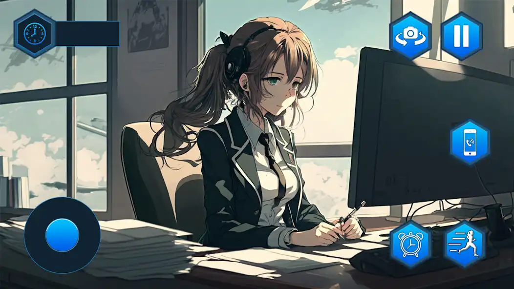Play Anime Games: Office Girl Sim  and enjoy Anime Games: Office Girl Sim with UptoPlay