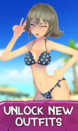Play Anime Games: Waifu Paradise Island Surfer 2020 as an online game Anime Games: Waifu Paradise Island Surfer 2020 with UptoPlay