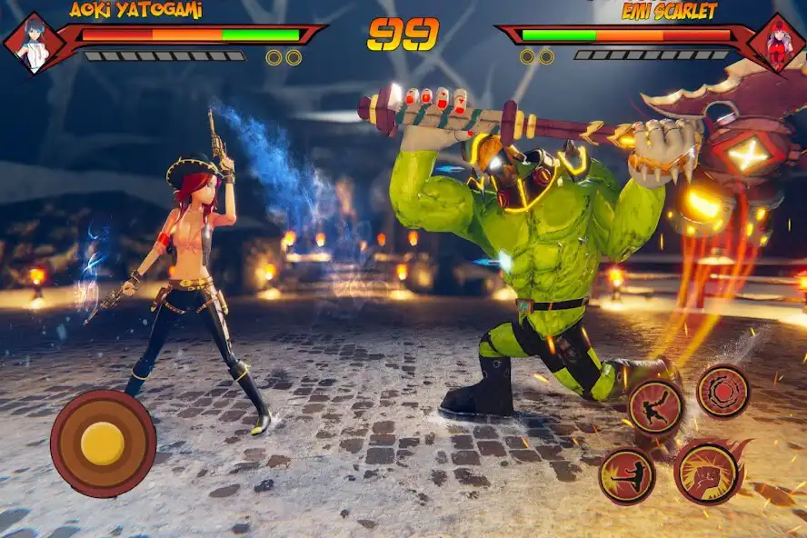 Play Anime Girl Battle Fighting RPG  and enjoy Anime Girl Battle Fighting RPG with UptoPlay