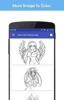 Play Anime Girl Coloring Pages