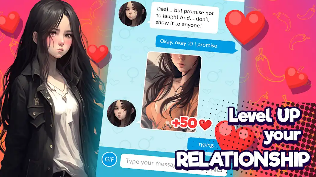 Play Anime Girlfriend - AI Chat as an online game Anime Girlfriend - AI Chat with UptoPlay