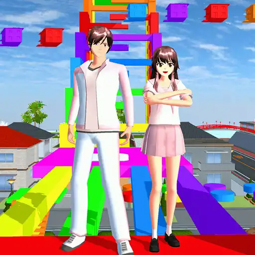 Play Anime Girl High School Parkour APK