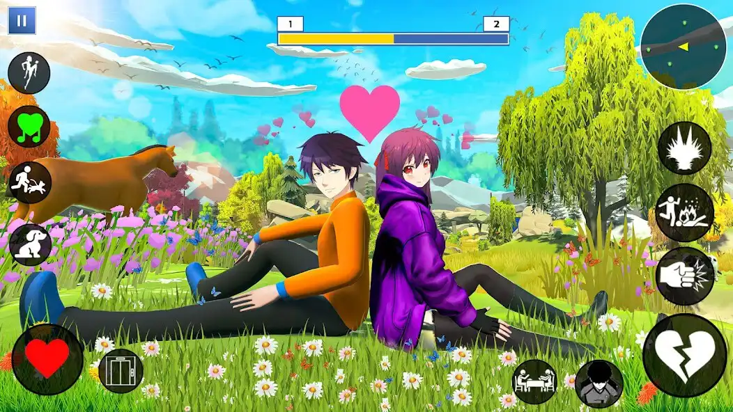 Play Anime Girl: Pocket Love as an online game Anime Girl: Pocket Love with UptoPlay