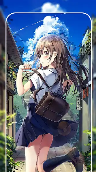 Play Anime Girl School Wallpaper HD as an online game Anime Girl School Wallpaper HD with UptoPlay