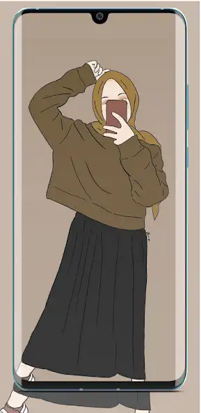 Play Anime Girl Selfie Wallpaper  and enjoy Anime Girl Selfie Wallpaper with UptoPlay