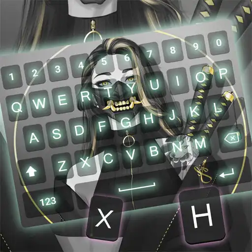 Play Anime Girls Keyboard Theme APK