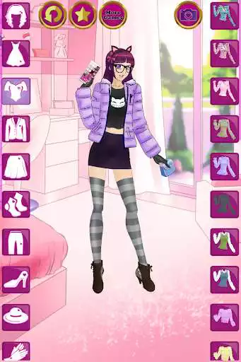 Play Anime High School Dress Up  and enjoy Anime High School Dress Up with UptoPlay
