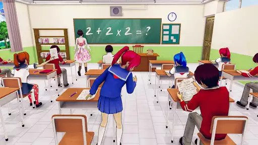 Play Anime High School Games: Virtual School Simulator  and enjoy Anime High School Games: Virtual School Simulator with UptoPlay