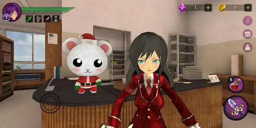Play Anime High School Zombie Simulator as an online game Anime High School Zombie Simulator with UptoPlay