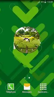 Play Anime Horse Clock Widget