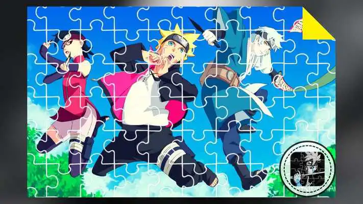 Play Anime Jigsaw Puzzles Games: Uzumaki Boruto Puzzle