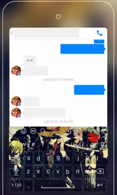 Play Anime Keyboard Emoji - Luffy Keyboard Wallpapers