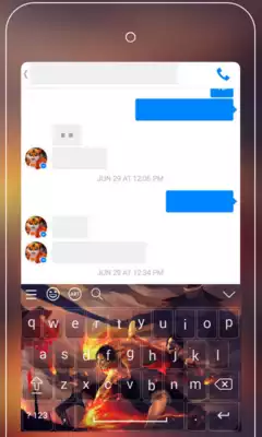 Play Anime Keyboard Emoji - Luffy Keyboard Wallpapers