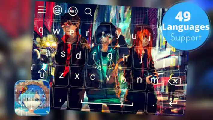 Play Anime Keyboard Emoji