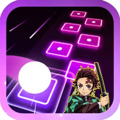 Play Anime Kimetsu NoYaiba Tiles Hop Magic Games APK
