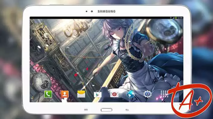 Play Anime Live Wallpaper of Izayoi Sakuya