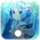 Free play online Anime Live Wallpaper of Mini Rem APK