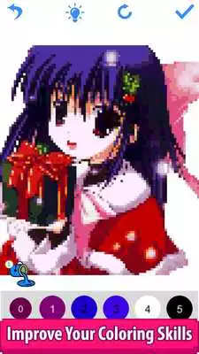 Play Anime Manga Color by Number - Pixel Art Coloring