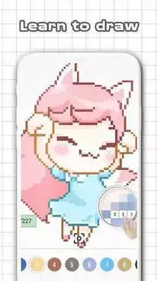 Play Anime  Manga Color by Number - Sandbox Pixel Art