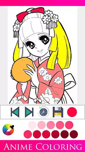Play Anime Manga Coloring Book