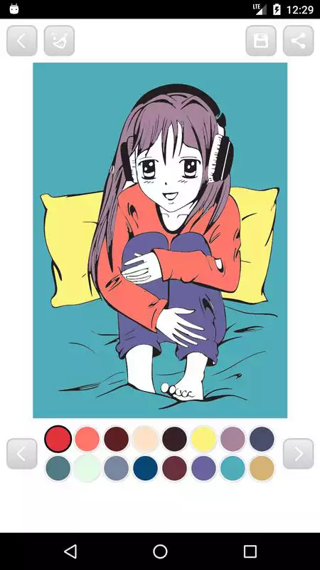 Play Anime Manga Coloring Book