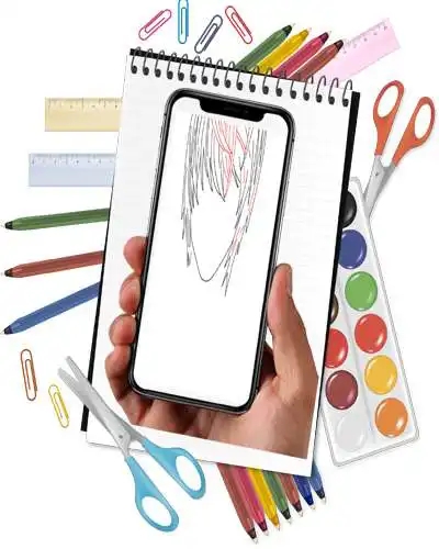 Play Anime & manga Go draw Cartoon heroes characters as an online game Anime & manga Go draw Cartoon heroes characters with UptoPlay