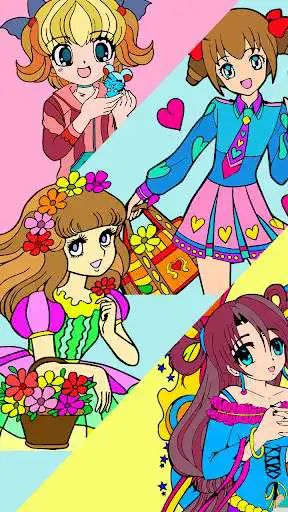 Play Anime Manga Paint by Number - Glitter + Color Book as an online game Anime Manga Paint by Number - Glitter + Color Book with UptoPlay