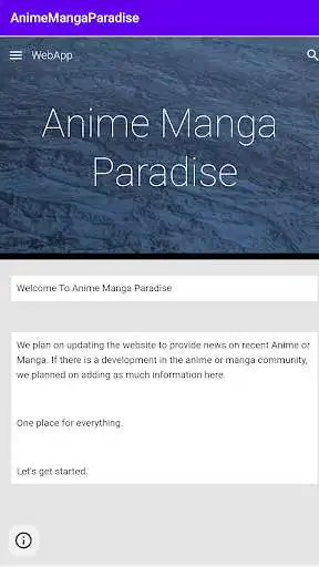 Play AnimeMangaParadise and enjoy AnimeMangaParadise with UptoPlay Play AnimeMangaParadise and enjoy AnimeMangaParadise with UptoPlay