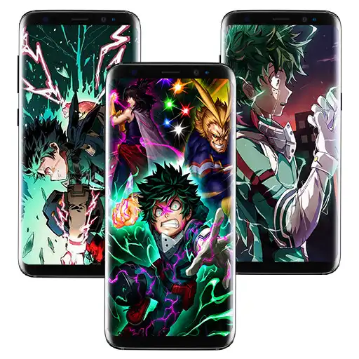 Play Anime Midoria Academia HD Lockscreen APK