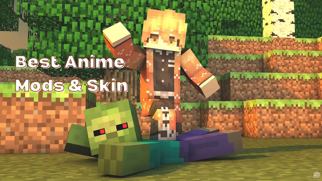 Play Anime Mod  Skin for Minecraft as an online game Anime Mod  Skin for Minecraft with UptoPlay